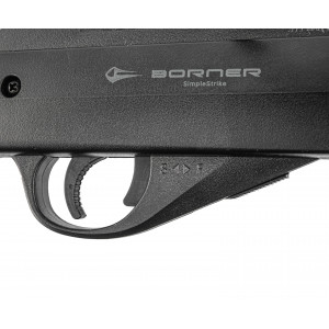 Винтовка пневматическая компрессионная Borner Simple Strike Pump, Black кал. 4,5 мм (пластик, 3 Дж) Винтовка пневматическая компрессионная Borner Simple Strike Pump, Black кал. 4,5 мм (пластик, 3 Дж)
